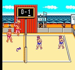 Super Spike V'Ball (USA) In game screenshot